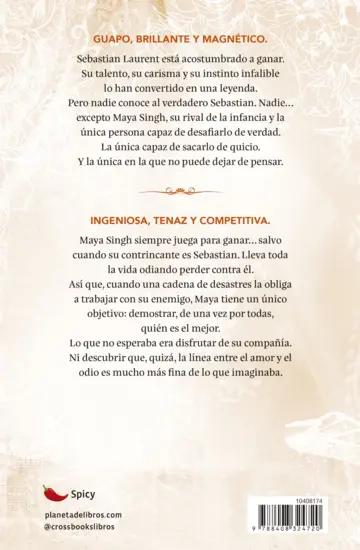 Contraportada Pecados 6. Rey de la gula