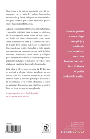 Contraportada SOS, menopausia a la vista, ¿y ahora qué hago?