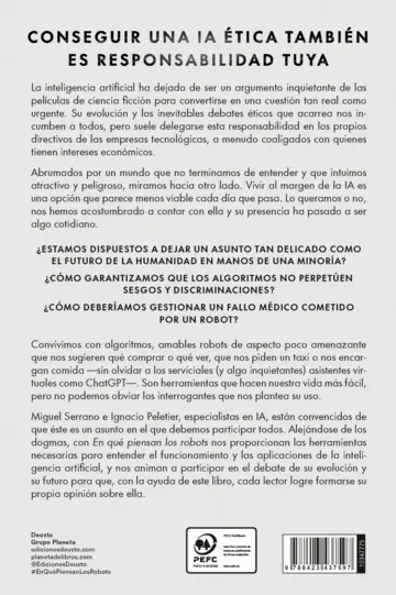 Contraportada En qué piensan los robots