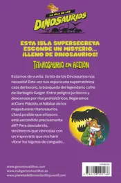 Miniatura contraportada La isla de los dinosaurios 4. Titanosaurio en acción