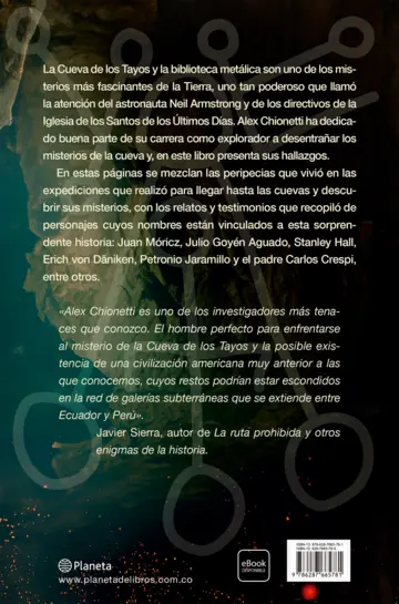 Contraportada La odisea de los Tayos