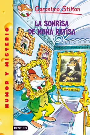Portada Stilton 6.La sonrisa de la mona Ratisa
