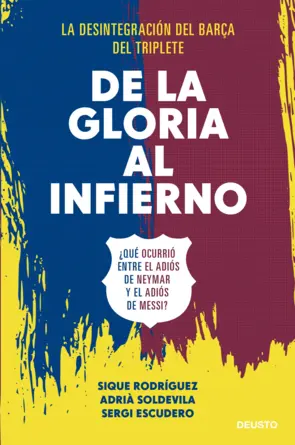 Portada De la gloria al infierno