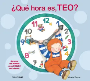 Portada Teo. Que hora es, Teo?