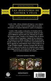 Miniatura contraportada Las aventuras de Gotrek y Félix: El Camino de las Calaveras