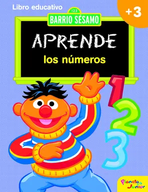 Portada Barrio Sesamo. Aprende los numeros