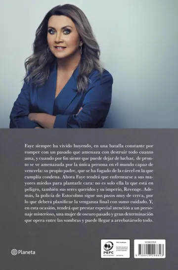 Contraportada Sueños de bronce (Serie Faye 3)