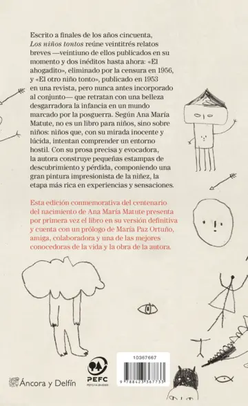 Contraportada Los niños tontos