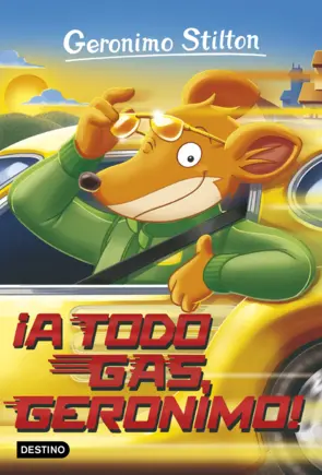 Portada ¡A todo gas, Geronimo!