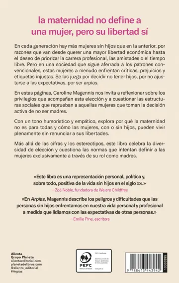 Contraportada Arpías