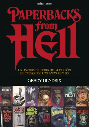 Portada Paperbacks from hell