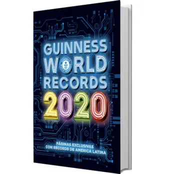 Portada Guinness World Records 2020 (Ed. Latinoamérica)