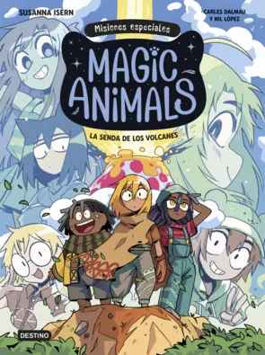 Portada Magic Animals. Misiones especiales 1. La senda de los volcanes