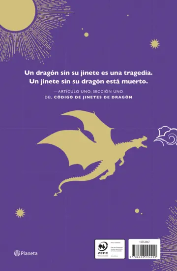 Contraportada Alas de sangre T.D.  (Empíreo 1) Edición coleccionista enriquecida y limitada