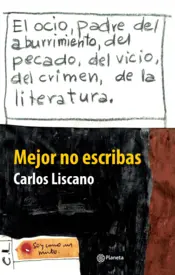 Portada Mejor no escribas