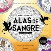 Portada Libro oficial de Alas de sangre para colorear