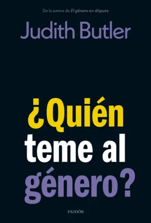 Portada ¿Quién teme al género? - ED. ARGENTINA