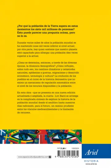 Contraportada Historia minima de la poblacion mundial