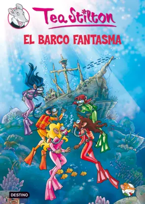 Portada Tea Stilton. El barco fantasma