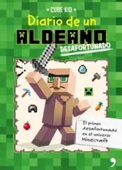 Portada Minecraft. Diario de un aldeano
