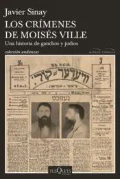 Portada Los crimenes de Moisés Ville. Nueva edición