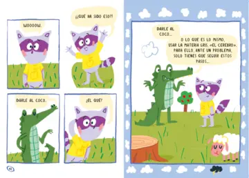 Imagen extra Drila Cocodrila 1. Darle al coco. Aprendo a leer 2