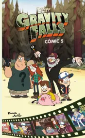 Portada Gravity Falls. Cómic 5