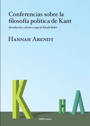 Portada Conferencias sobre la filosofia politica de Kant