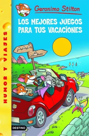 Portada Stilton 28.Los mejores juegos para tus vacaciones