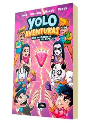 Portada Yolo Aventuras 3. Los impostores del espacio