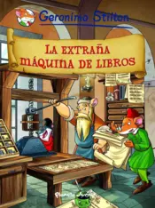 Portada Stilton VIII La extraña maquina del libro