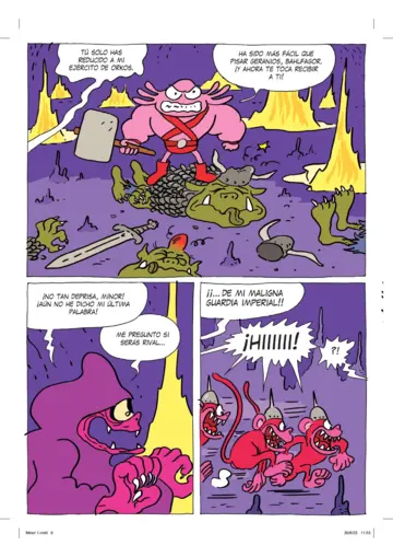 Imagen extra Mínor el Brutolote nº 01. La maldición de Bahlfagor 3