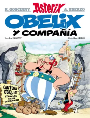 Portada Asterix 23. Obelix y compañia