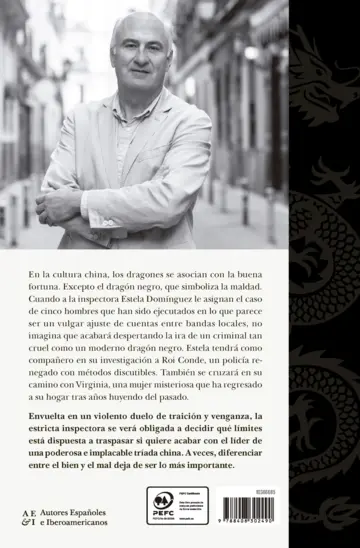 Contraportada El dragón negro