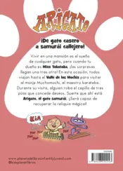 Miniatura contraportada Arigato 3. Aventura en el templo de los Mochis