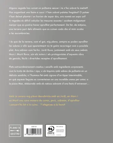 Contraportada La nevera mig plena