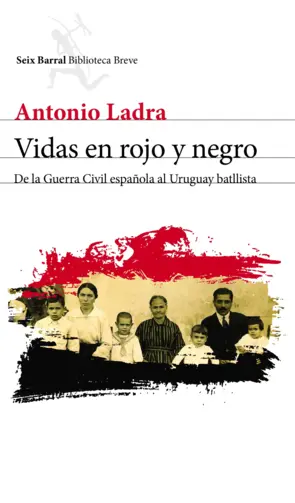 Portada Vidas en rojo y negro