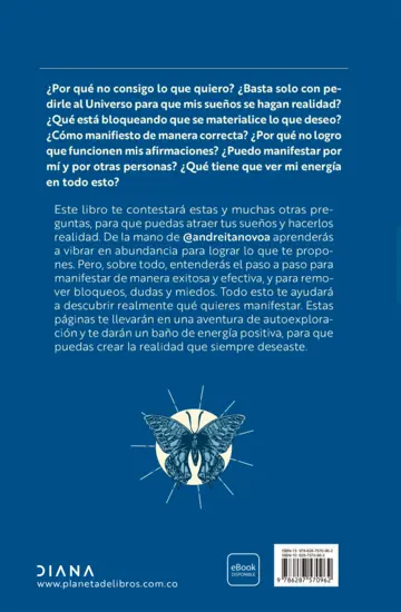 Contraportada Si lo quieres, manifiéstalo