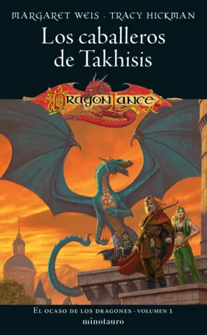 Portada El ocaso de los dragones nº 01/02 Los caballeros de Takhisis