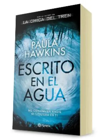 Portada Escrito en el agua