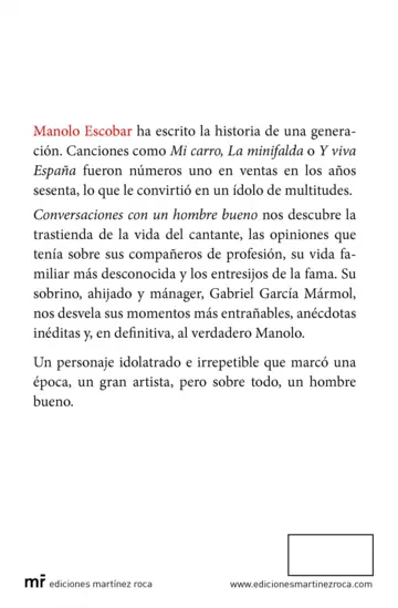 Contraportada Conversaciones con un hombre bueno