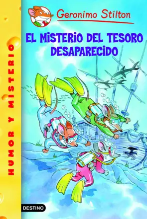 Portada Stilton 9.El misterio del tesoro desaparecido(Nvo)