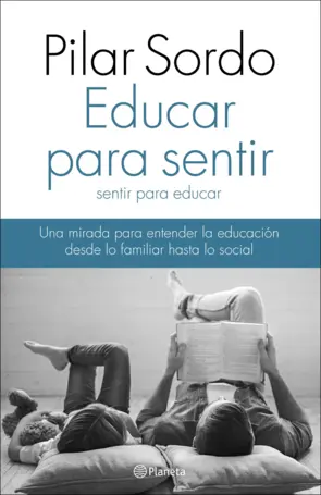 Portada Educar para sentir, sentir para educar.
