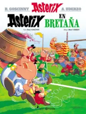 Portada Asterix 8. Asterix en Bretaña
