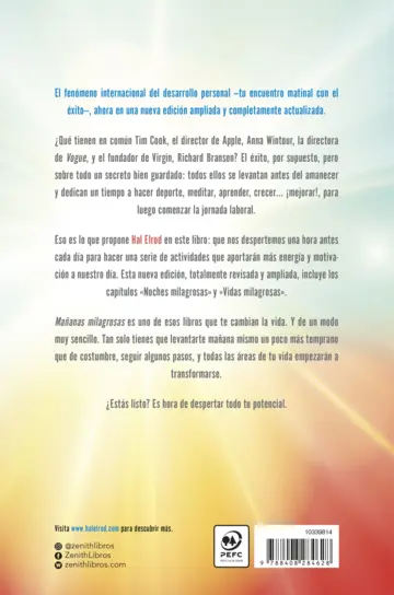 Contraportada Mañanas milagrosas