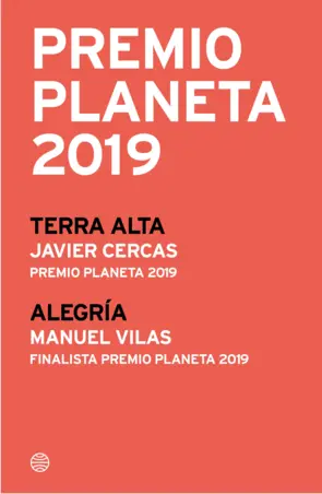 Portada Premio Planeta 2019: ganador y finalista (pack)
