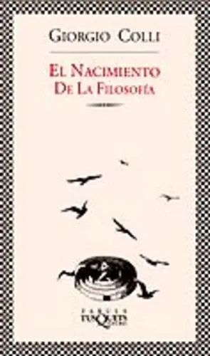 Portada El nacimiento de la filosofia (Fabula)