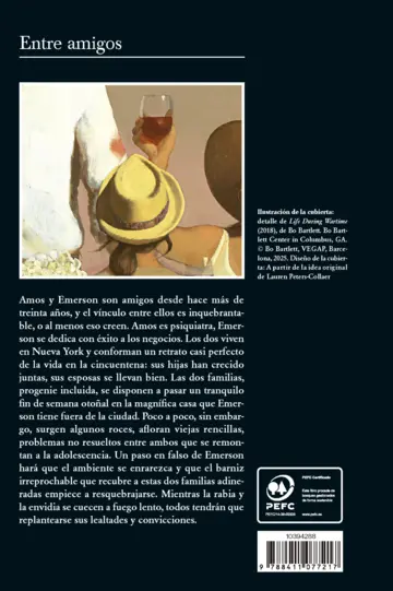 Contraportada Entre amigos