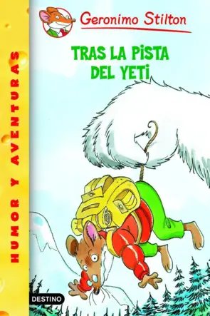 Portada Stilton 15.Tras la pista del Yeti