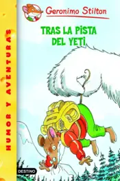 Portada Stilton 15.Tras la pista del Yeti